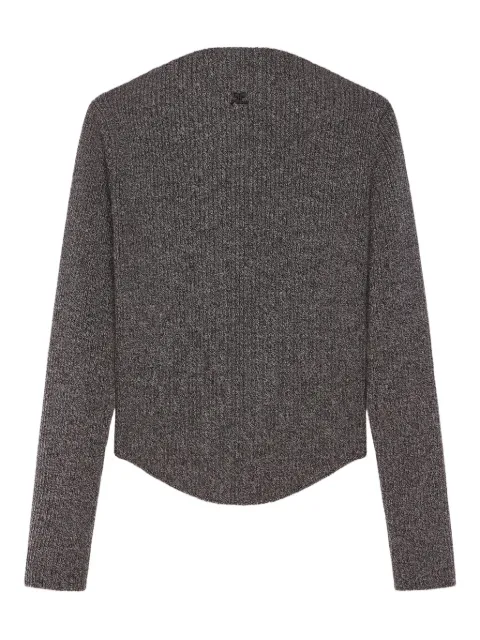 Courrèges ribbed-knit sweater