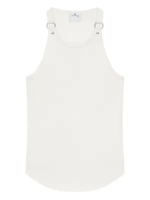 Courrèges 90's cut-out Top | White | FARFETCH RO