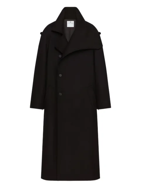 Courrèges Trench coat com abotoamento duplo