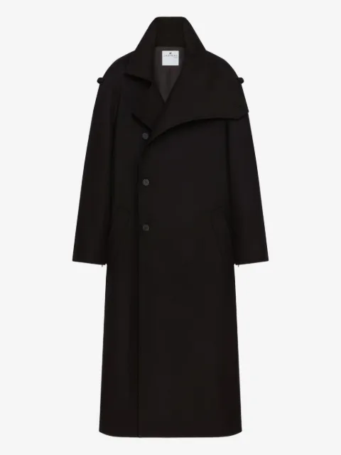 Courrèges double-breasted trench coat