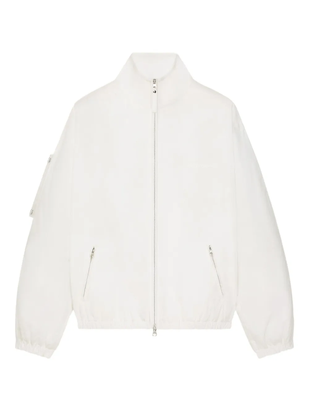 Courrèges zippered cropped jacket | White | Image 1