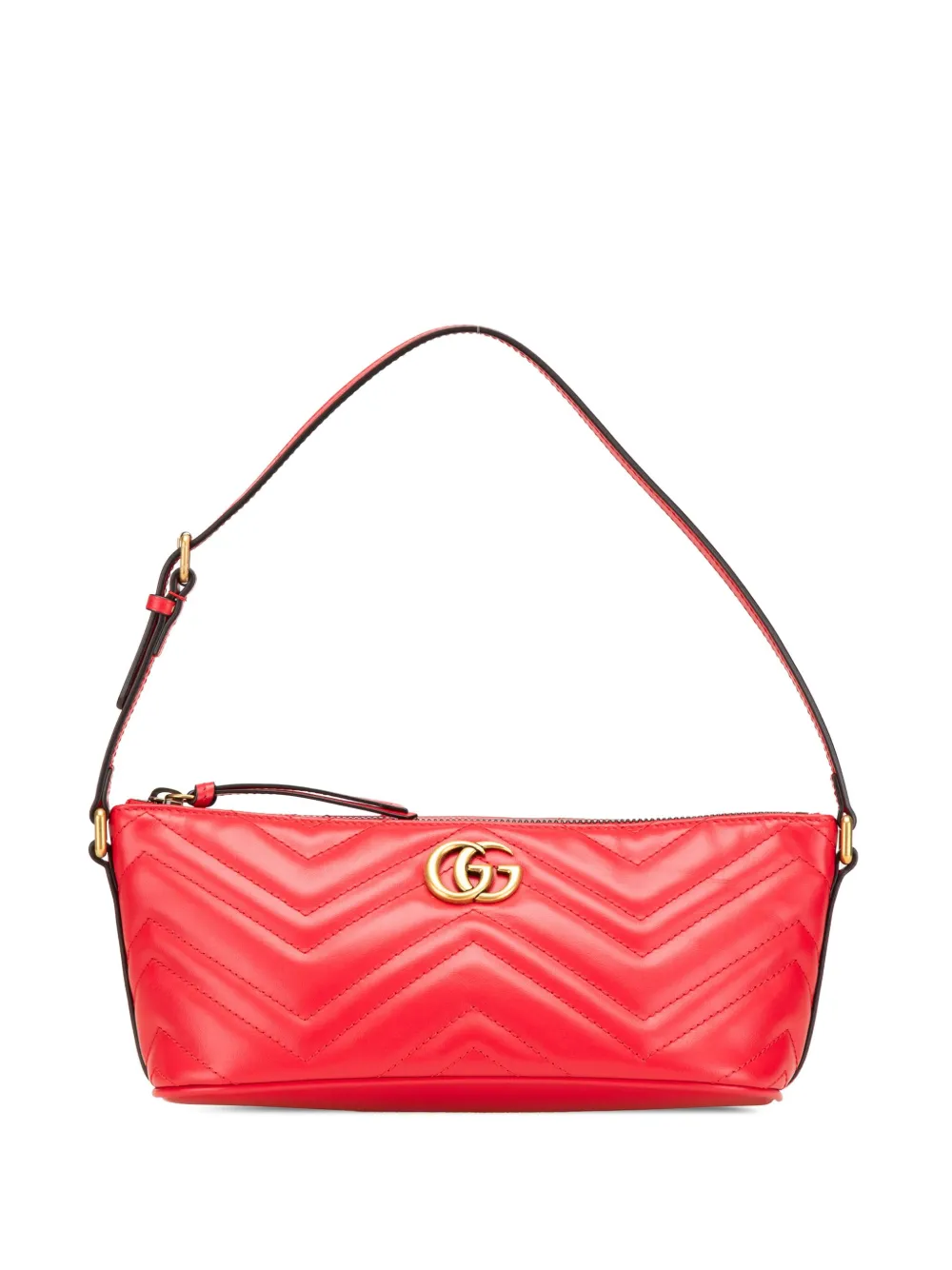 2016-2025 GG Marmont Matelasse Leather shoulder bag