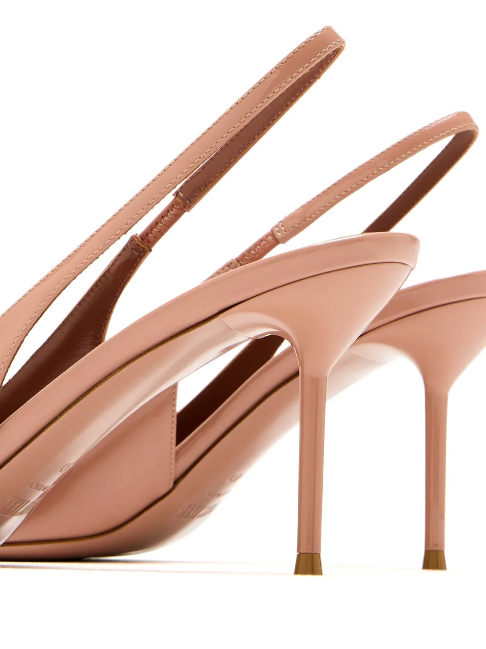 Paris Texas 75 mm slingback pumps met puntige neus Roze