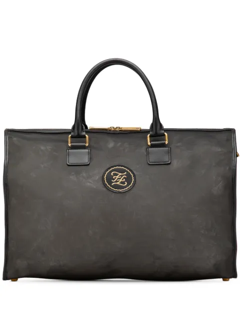 Fendi Pre-Owned bolsa de viaje Mesh Karligraphy Duffle Bag 2000-2024