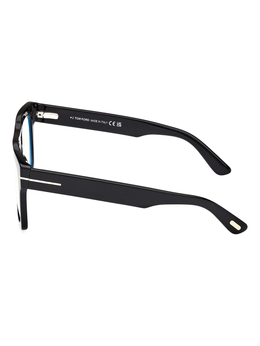 TOM FORD Eyewear Clip-on zonnebril Zwart