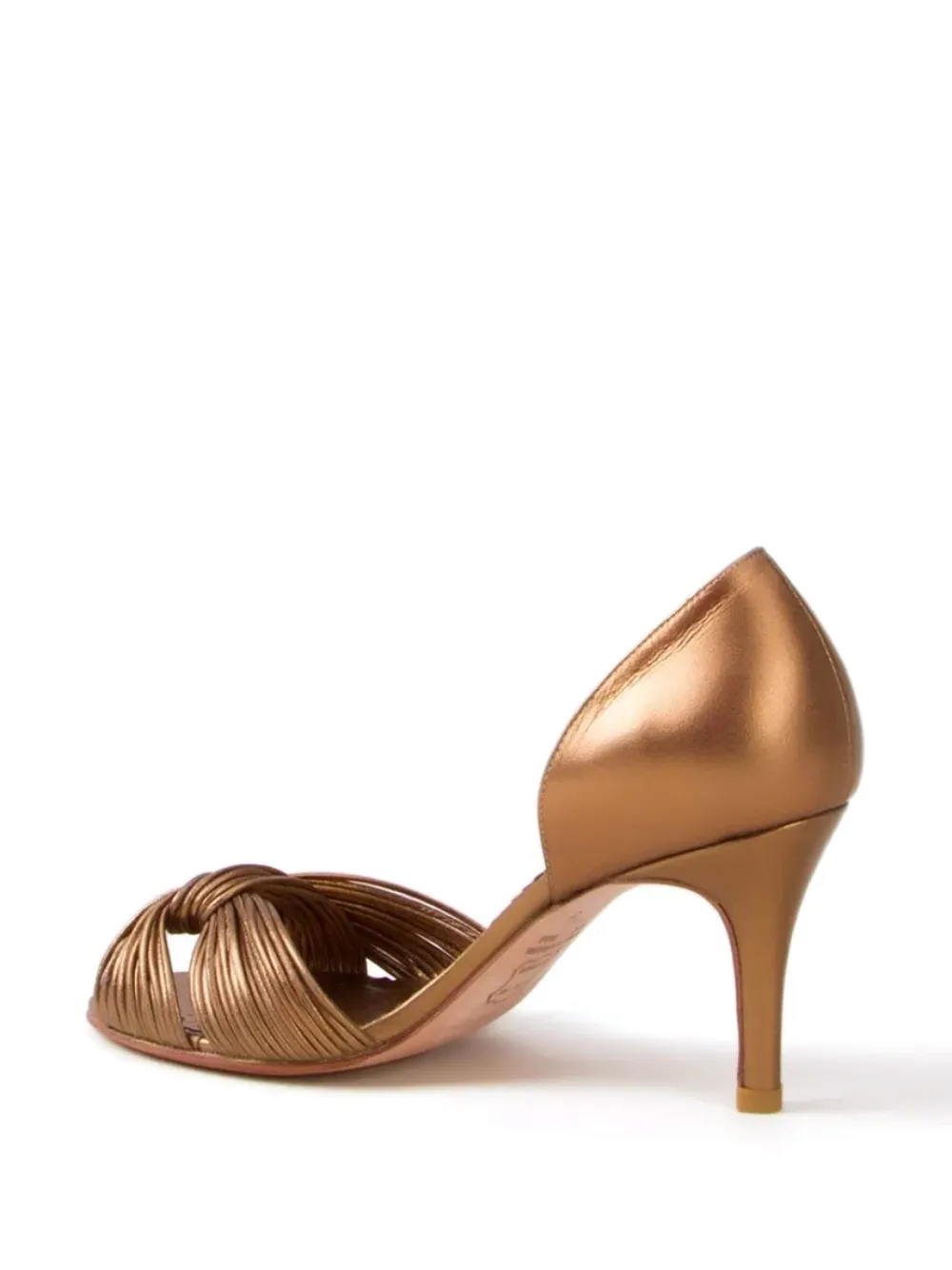Sarah Chofakian 65 mm Colagem sandalen Goud