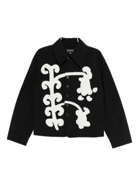 Kinyan Lam applique hand embroidery jacket