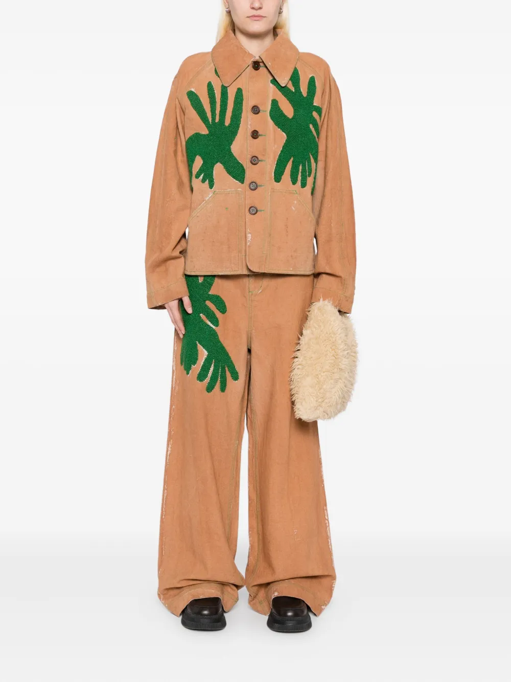 Kinyan Lam veste à broderies | Surchemises | Image 2