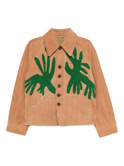 Kinyan Lam hand embroidery jacket