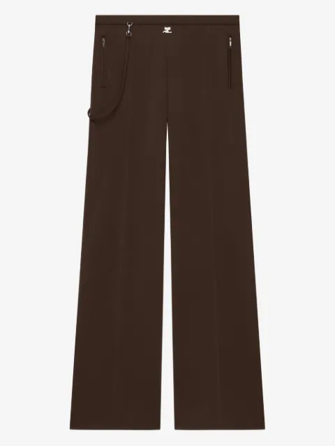 Courrèges strap-detail track pants