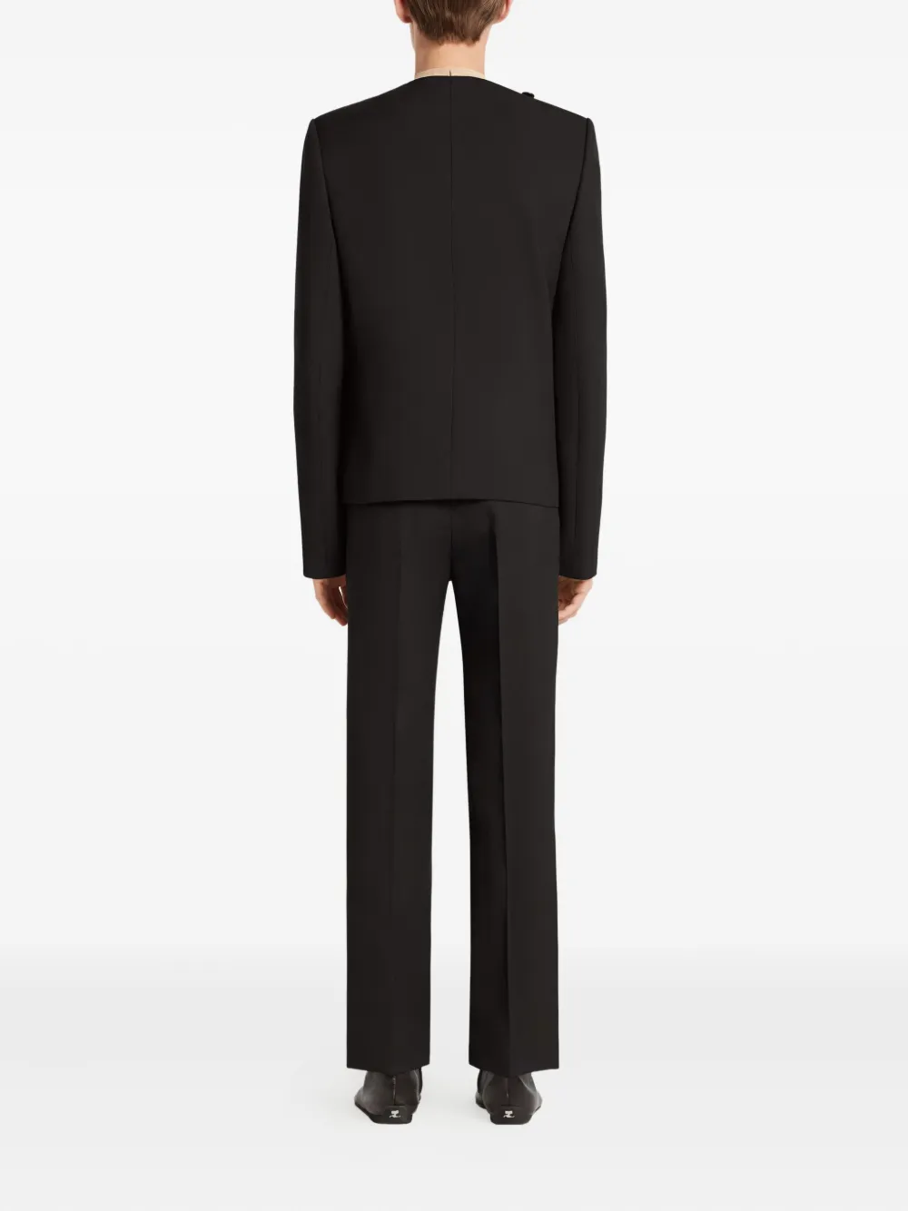 Courrèges Asymmetrische blazer Zwart