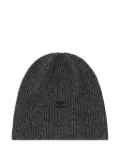 Courrèges ribbed-knit beanie - Grey