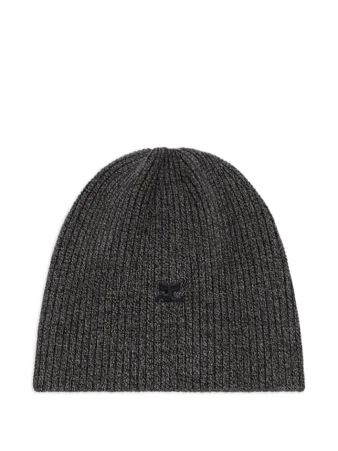 Courrèges ribbed-knit beanie