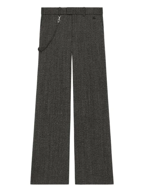 Courrèges strap-detail trousers