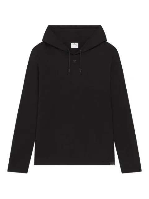 Courrèges asymmetrical cropped hoodie