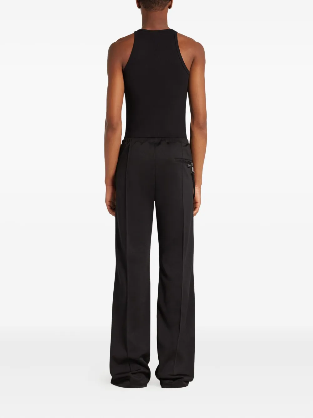 Courrèges Trainingsbroek met detail Zwart