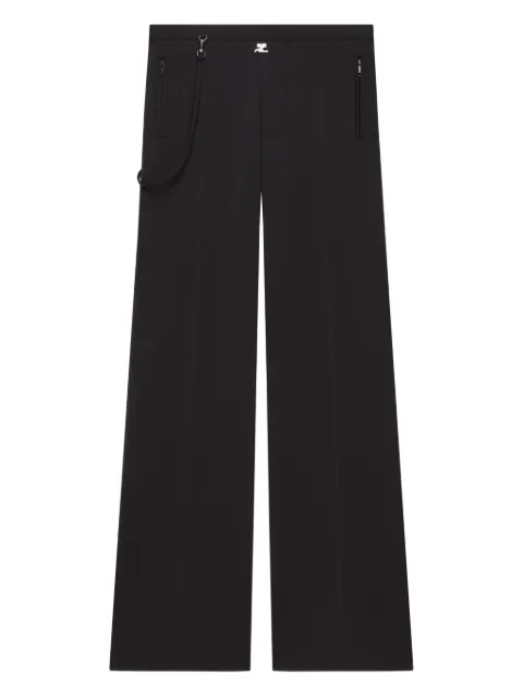 Courrèges strap-detail track pants