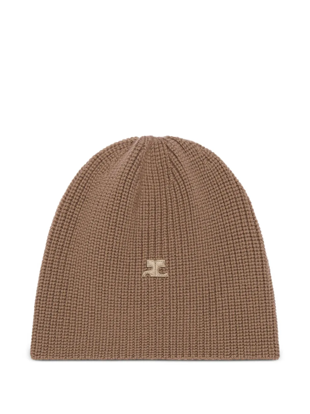 Courrèges Ribbed-knit Beanie