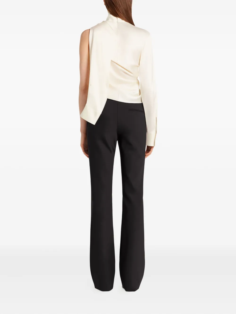 Courrèges Top met hoge hals Beige