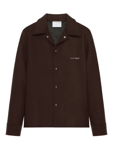 Courrèges snap-button shirt jacket