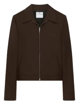 AMI Paris スエード ボンバージャケット | グリーン | FARFETCH JP