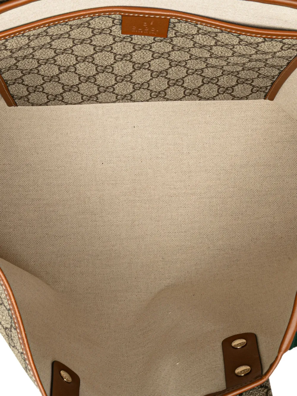 Pre-owned Gucci 2000-2015 Medium Gg Supreme Web Loop Tote Bag
