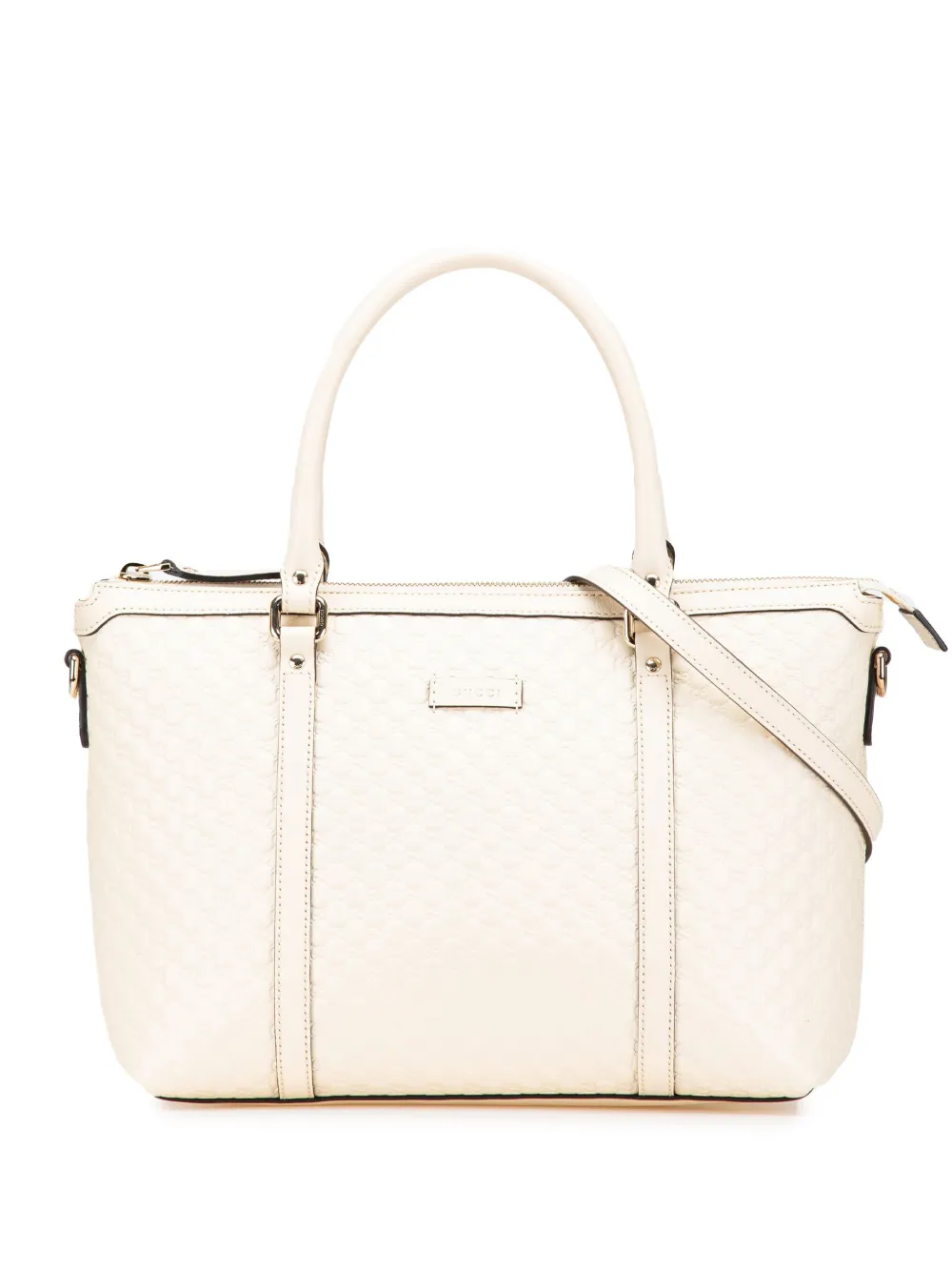 Gucci Pre-Owned 2000-2015 Small Microguccissima Joy satchel | White | Image 1