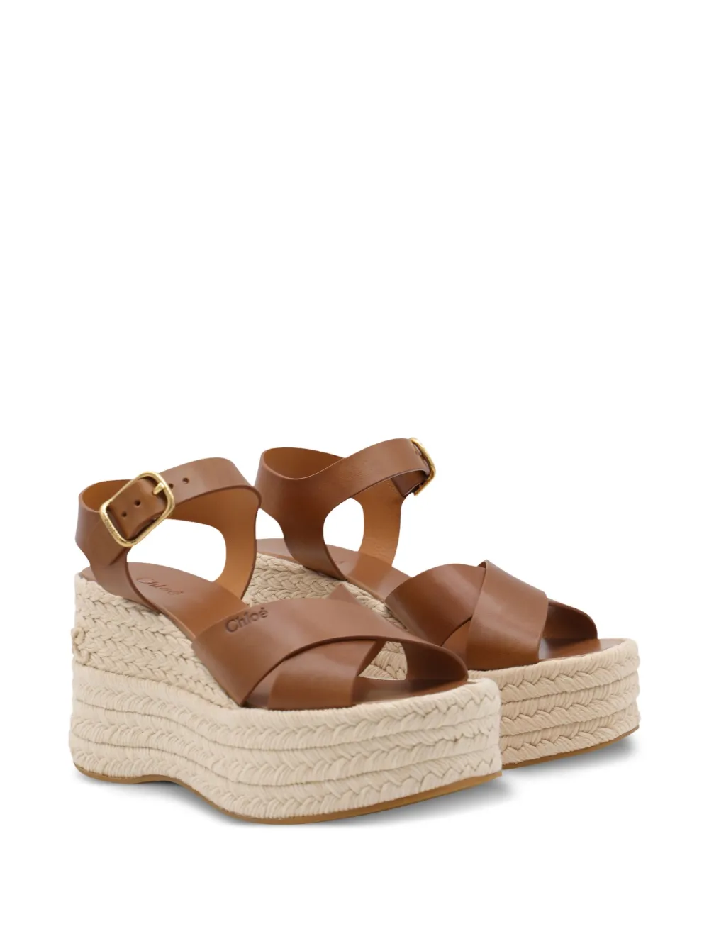 Chloé 105mm Isla wedge espadrilles | Heeled Espadrilles | Image 2