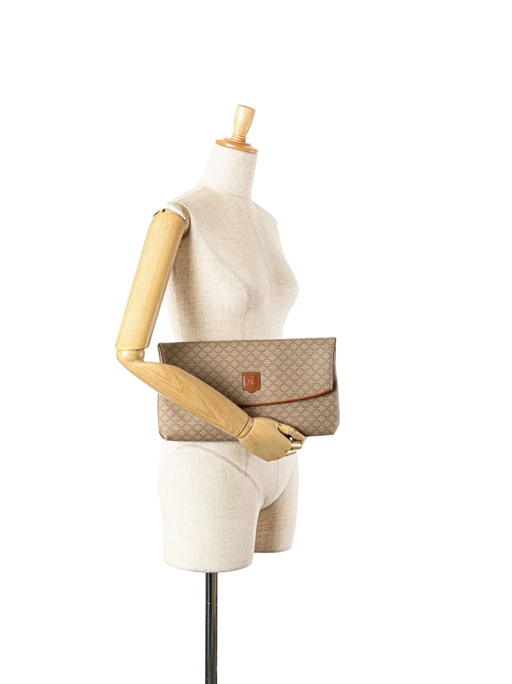 Céline Pre-Owned 2007 Macadam Coated Canvas clutch bag | Pre-Owned | Image 2