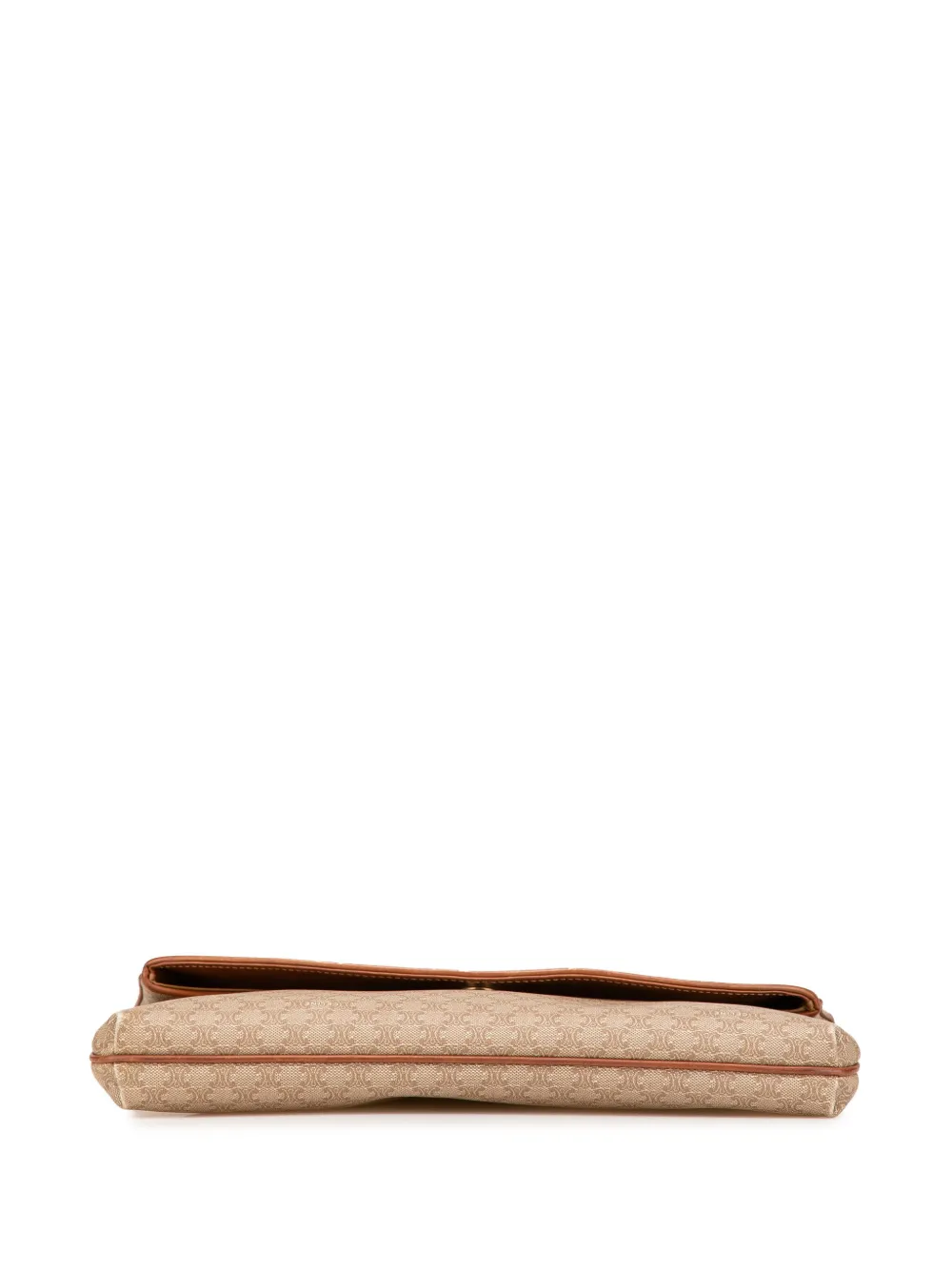 Pre-owned Celine 2007 Macadam Coated Canvas Clutch Bag