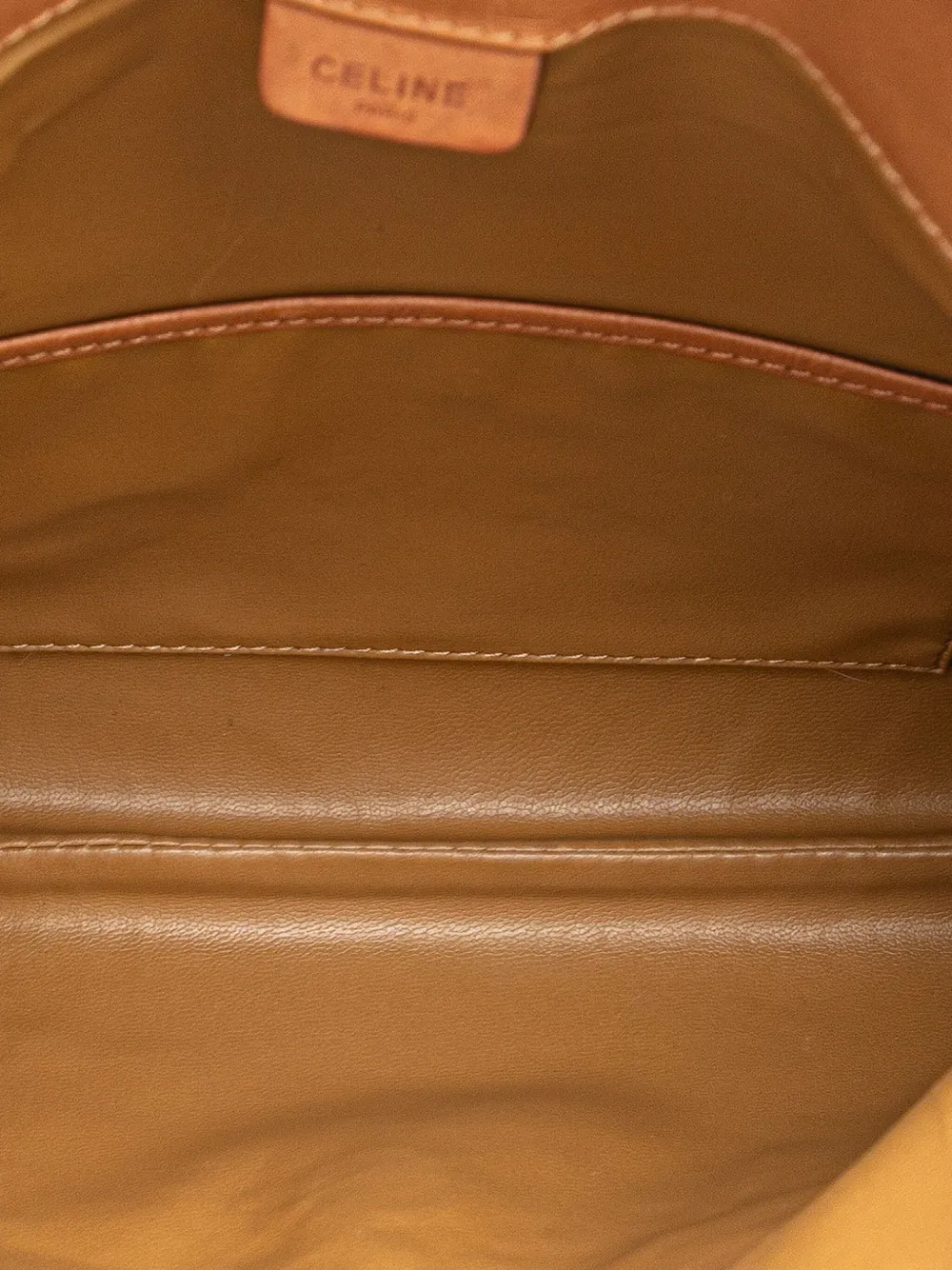 Pre-owned Celine 2007 Macadam Coated Canvas Clutch Bag