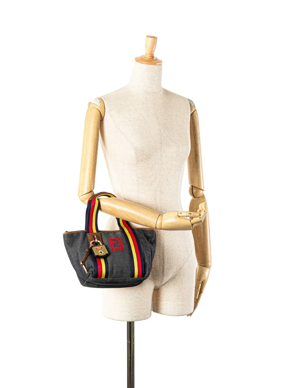 Fendi Pre-Owned mini sac à main Lock Shopping Tote (2000-2010) | Pre-owned | Image 2