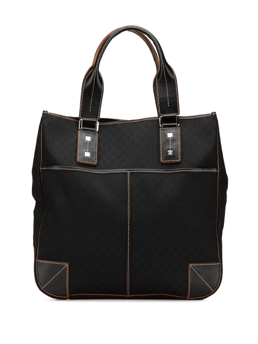 Céline Pre-Owned 2016 Macadam Canvas tote bag | Black | Image 1