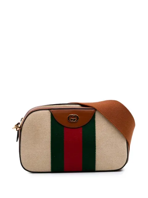 Gucci Pre-Owned 2016-2024 Canvas Web Camera Bag crossbody bag