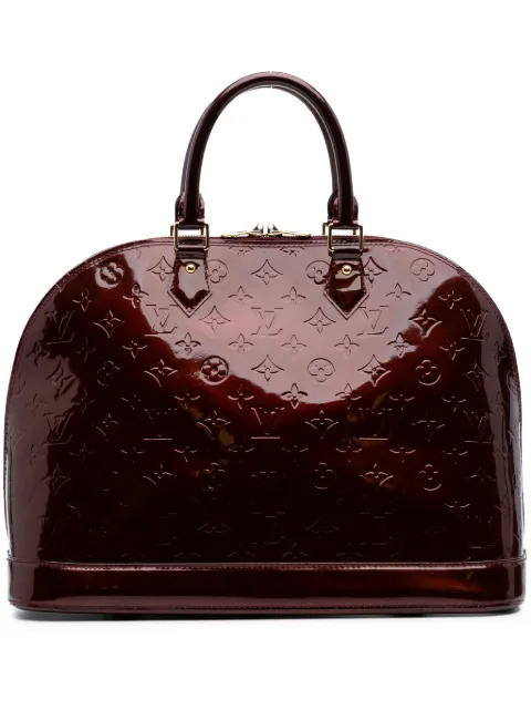 Louis Vuitton Pre-Owned 2011 Monogram Vernis Alma GM handbag