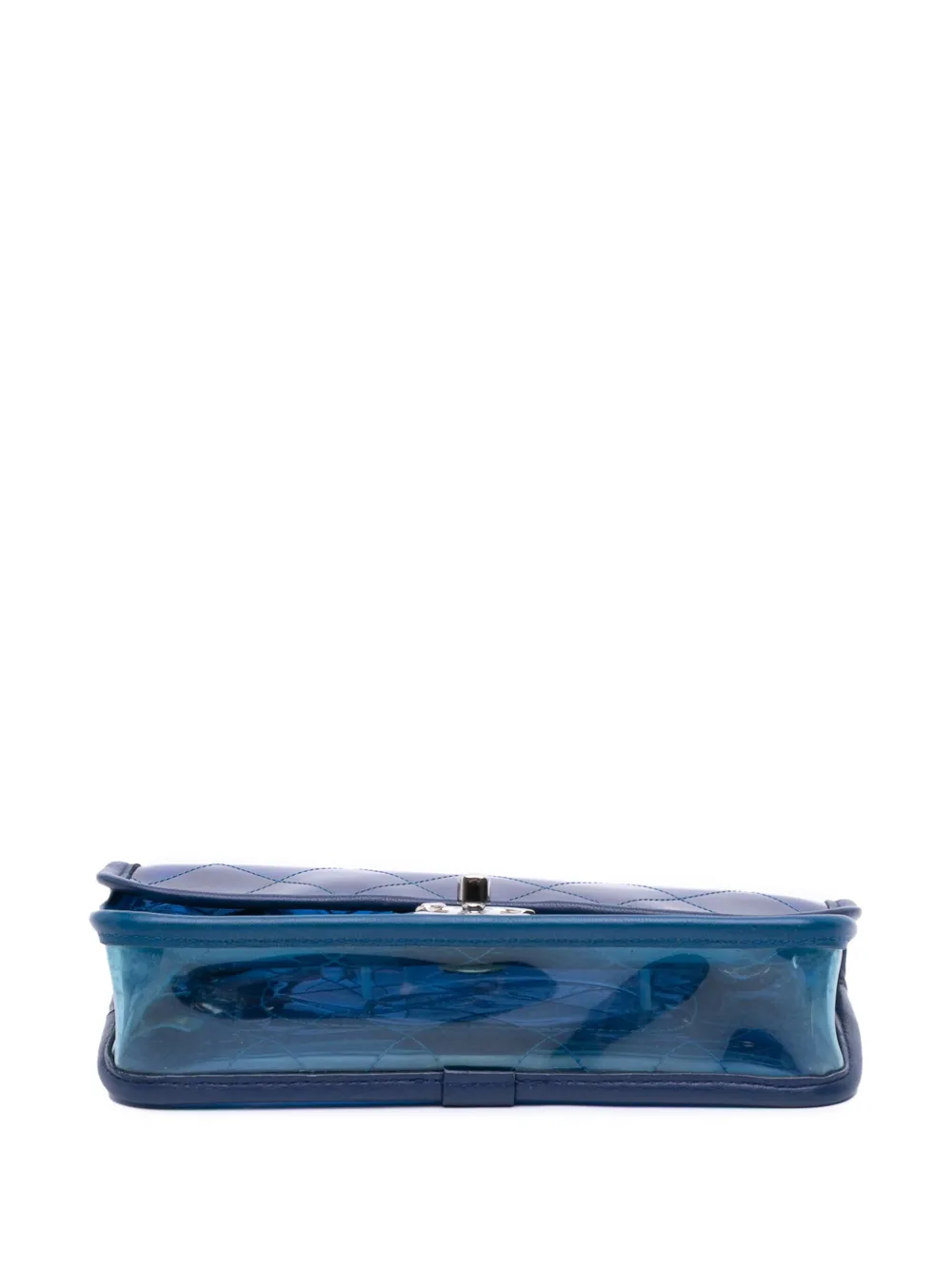 Pre-owned Chanel 2018-2019 Small Pvc And Lambskin Coco Splash Flap Shoulder Bag