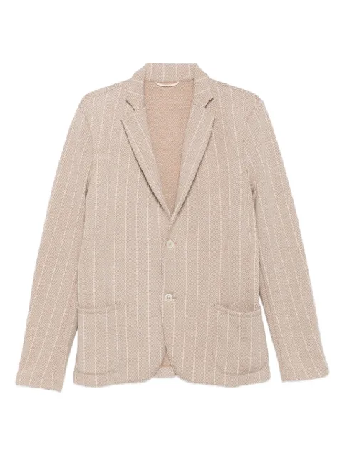 Gran Sasso virgin wool single-breasted blazer
