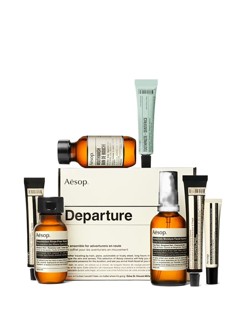 Aesop Departure travel kit | Brown | Image 1