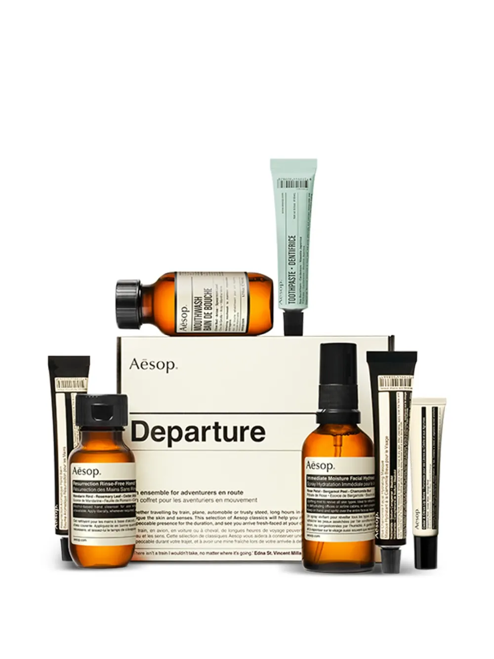 Aesop Departure トラベルキット - ブラウン Aesop Departure トラベルキット - ブラウン