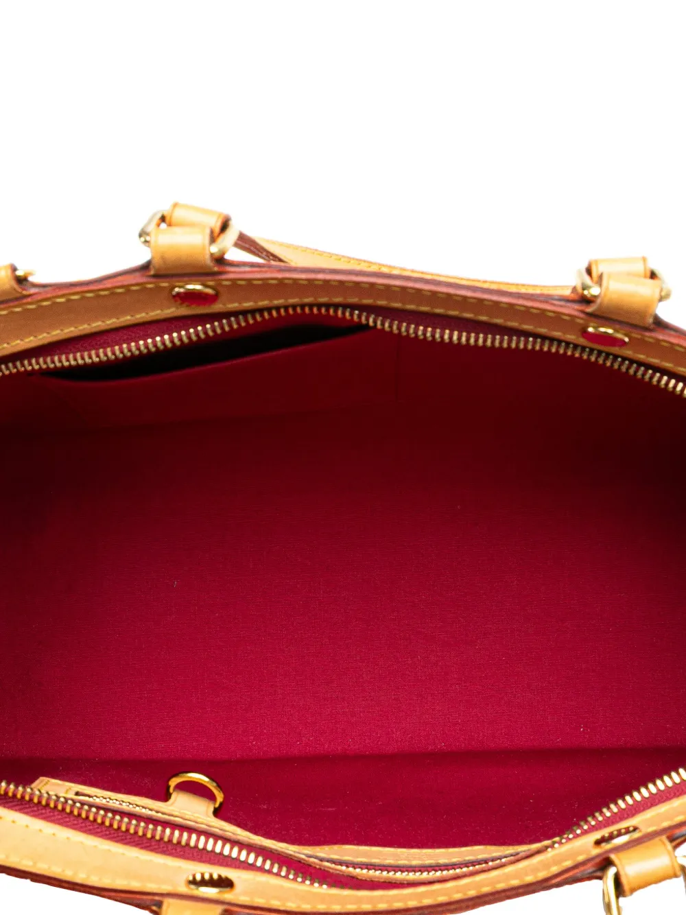 Pre-owned Louis Vuitton 2013 Monogram Vernis Brea Mm Satchel
