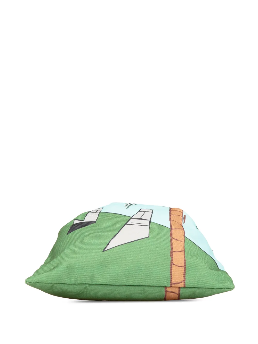 Pre-owned Loewe 2020 Ken Price Easter Island Canvas Drawstring Pouch