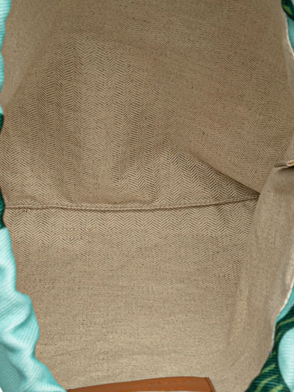 Pre-owned Loewe 2020 Ken Price Easter Island Canvas Drawstring Pouch