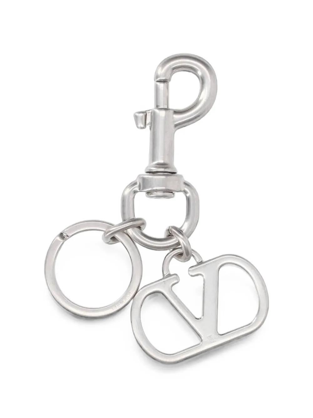 Valentino Garavani VLogo sleutelhanger Zilver