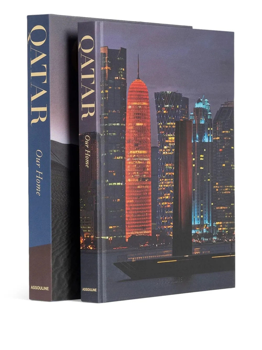 Assouline Qatar, Our Home book (28cm x 36cm) | Blue | Image 1