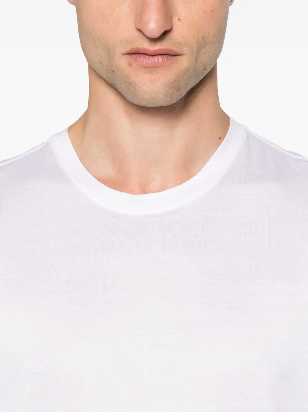 Gran Sasso Katoenen T-shirt Wit