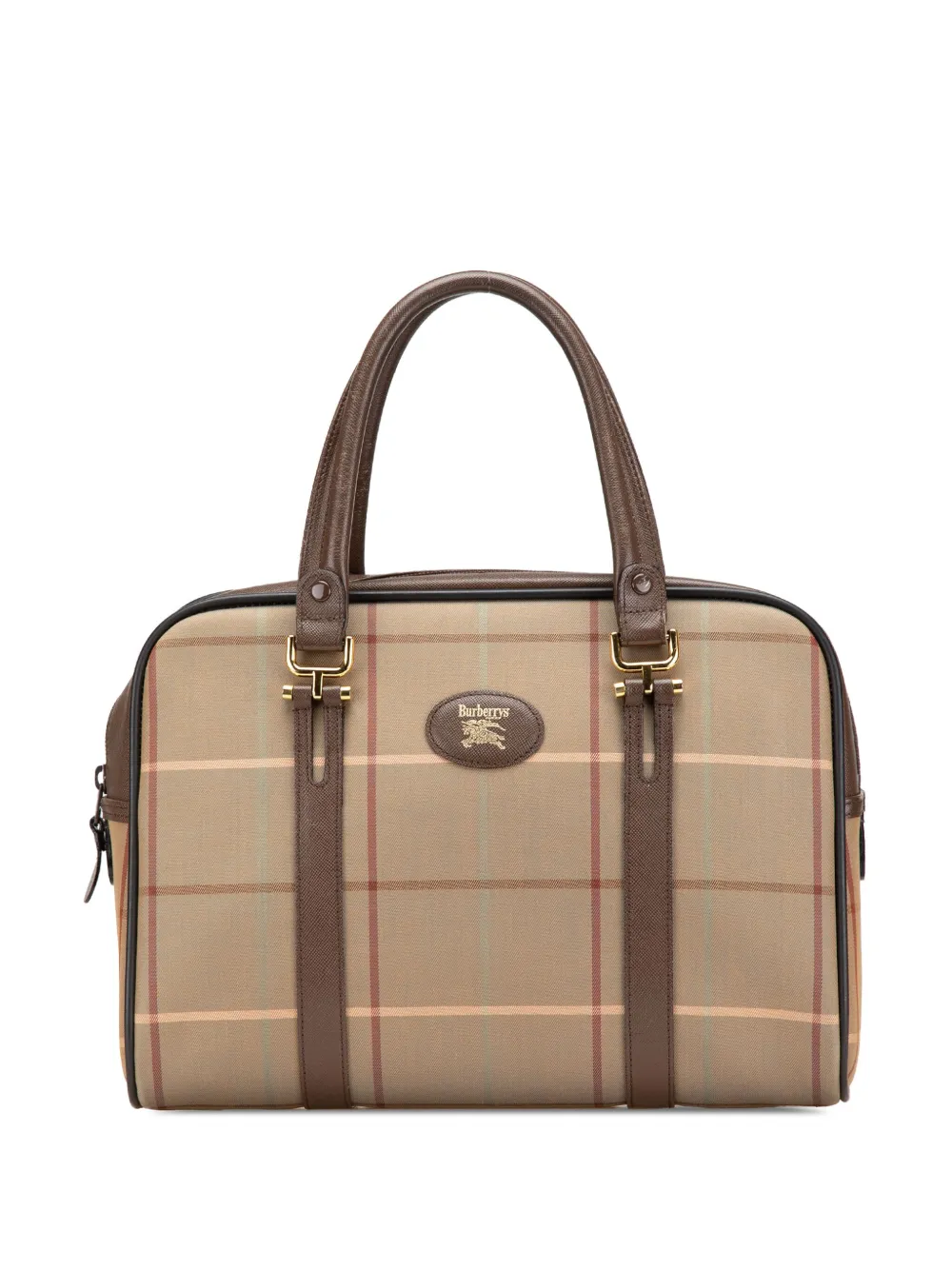 Burberry Pre-Owned 20th Century Vintage Check Canvas handbag | Brown | Image 1