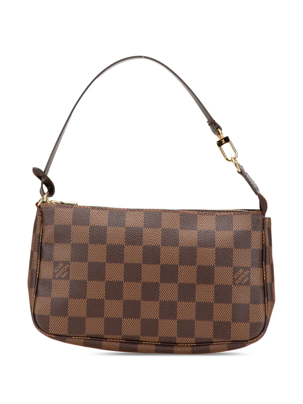 Pre-owned Louis Vuitton 2011 Damier Ebene Pochette Accessoires Shoulder Bag