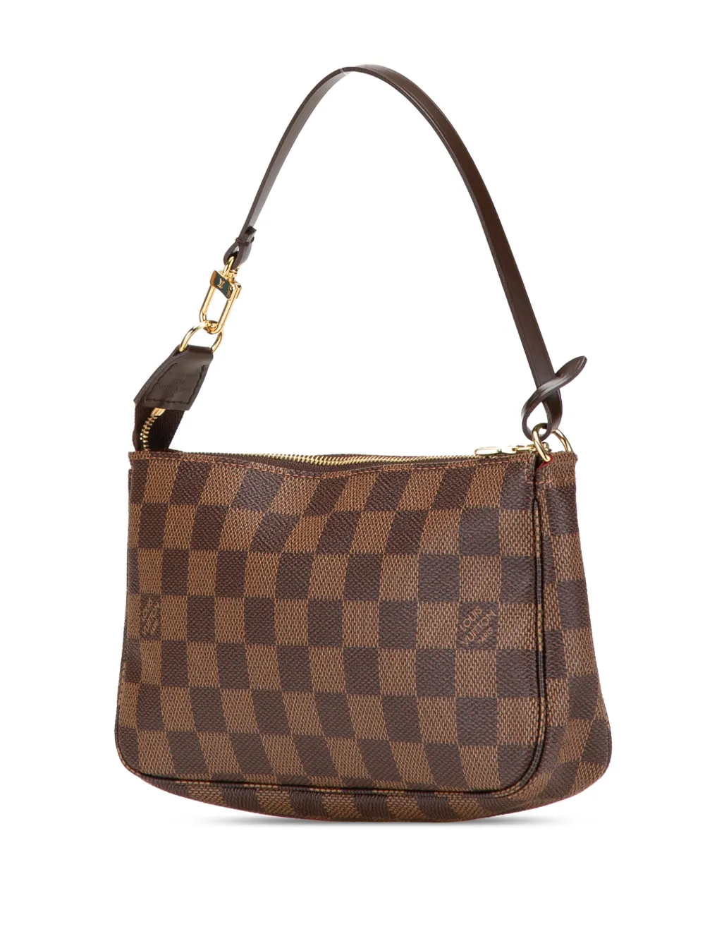 Pre-owned Louis Vuitton 2011 Damier Ebene Pochette Accessoires Shoulder Bag