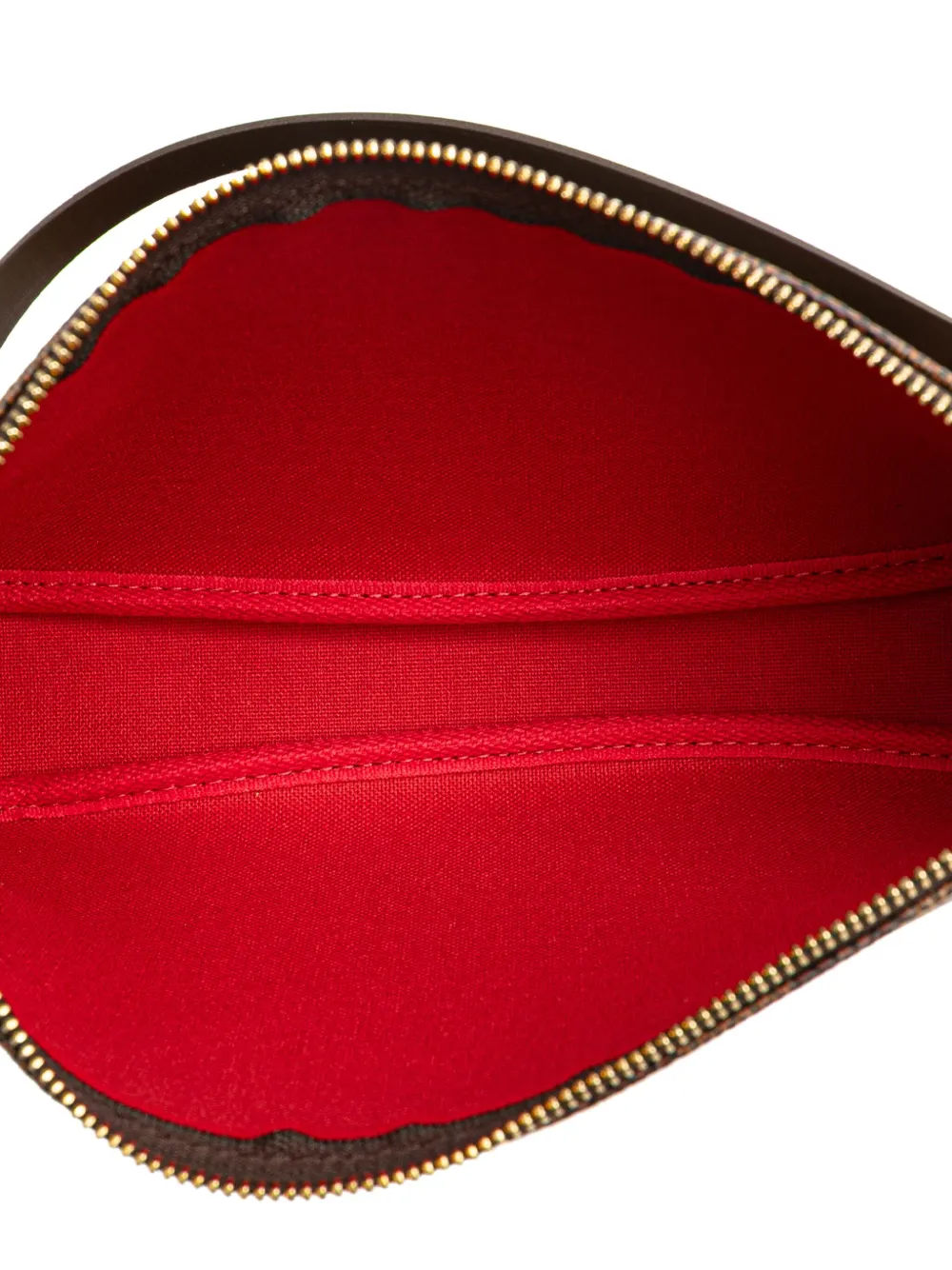Pre-owned Louis Vuitton 2011 Damier Ebene Pochette Accessoires Shoulder Bag