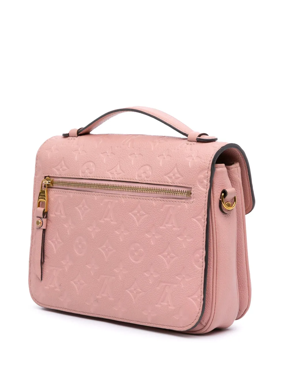 Pre-owned Louis Vuitton 2019 Monogram Empreinte Pochette Metis Satchel